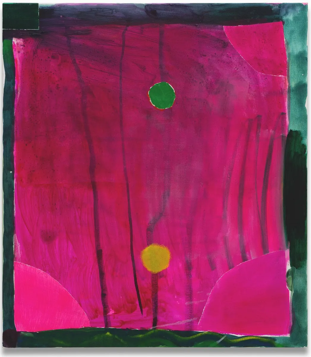 Abstract Arrangement in Rhododendron Pink 2023